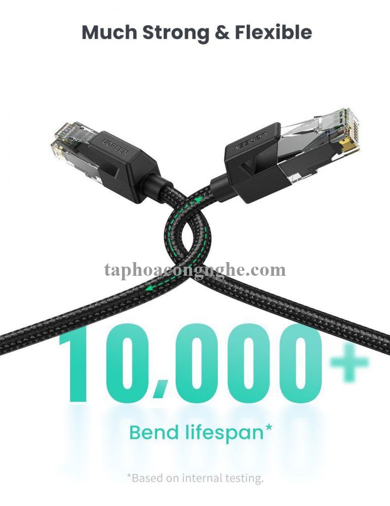 Ugreen 70681 3M Cat6E FTP cáp nối mạng truyền dữ liệu giữa các máy tính NW135 30070681